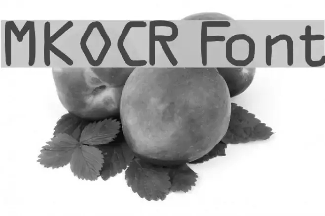 MKOCR Example 1