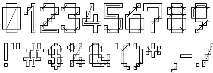 MKPixelProject Font OTHER CHARS