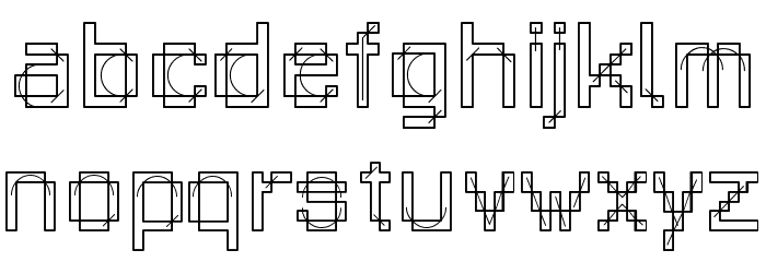 MKPixelProject Font LOWERCASE
