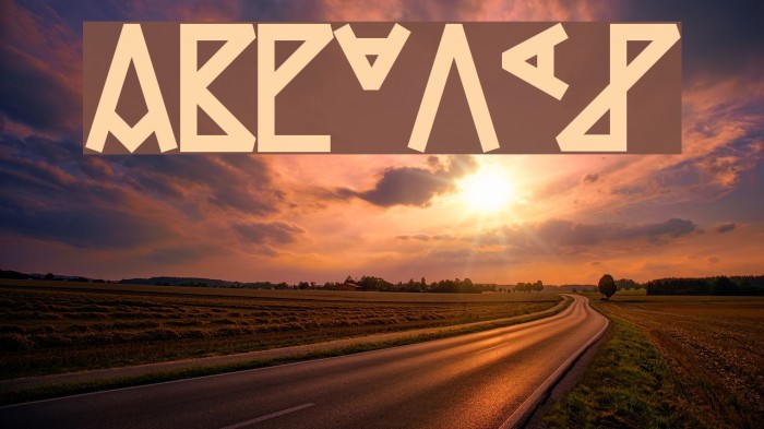 MKRunes Font examples