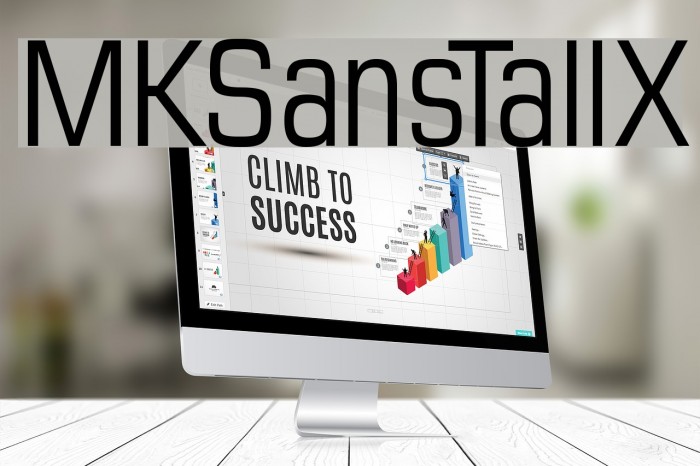 MKSansTallX Font examples
