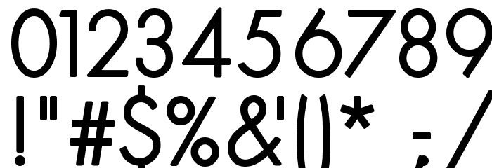 MKSansserifMediumTallX Font OTHER CHARS
