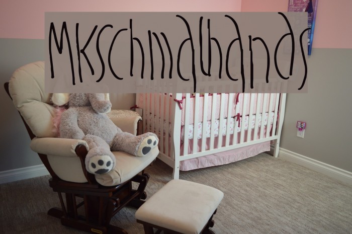 MKSchmalhands Font examples