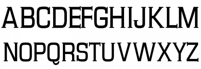 MKSerifTallXMedium Schriftart Groß
