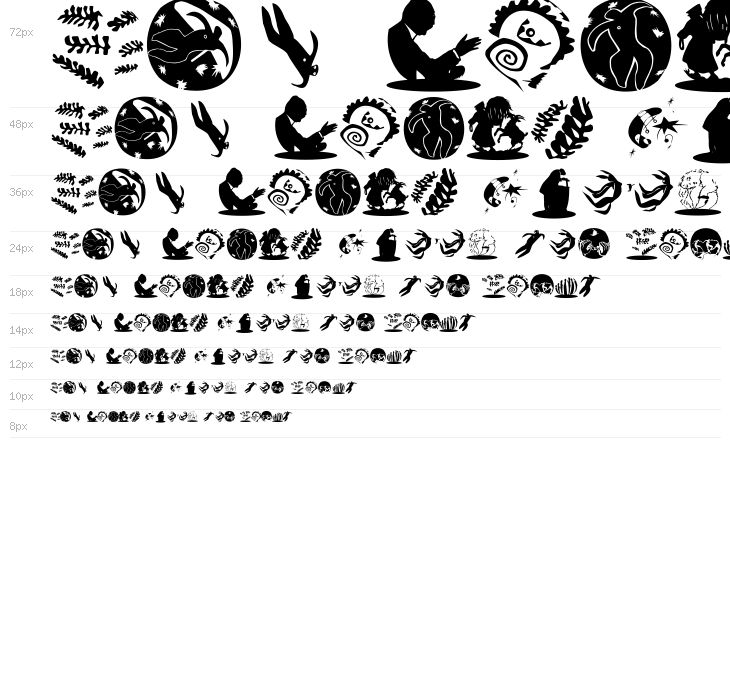 MKSilhouettaRound Waterfall