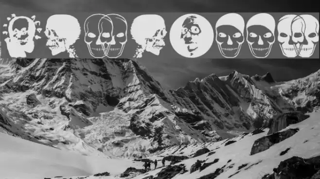 MKSkulls Font examples