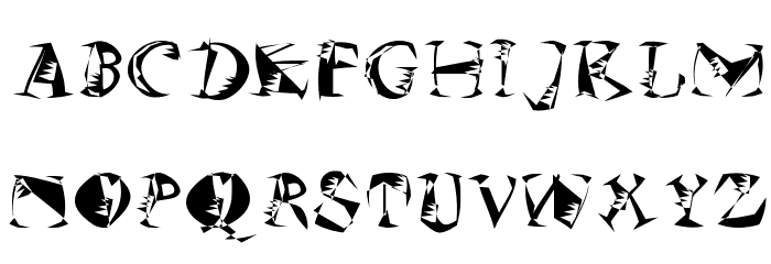 MKSzene Font LOWERCASE