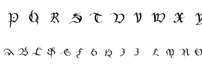 MKancellerescaCaps Font OTHER CHARS