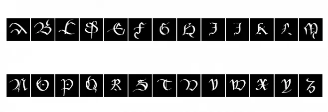 MKancellerescaCaps Font UPPERCASE