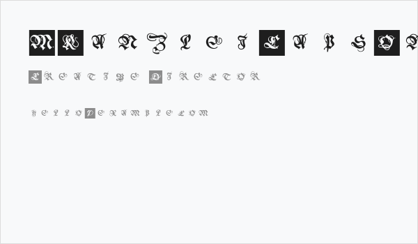 MKanzleiCaps-One Business Card