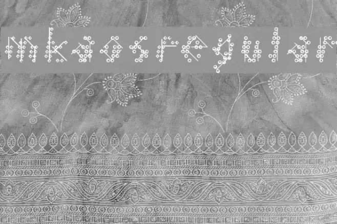 MKaos-Regular Font examples