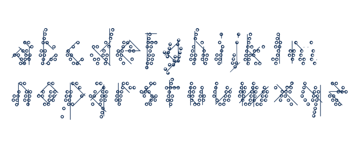 MKaos-Regular Lowercase