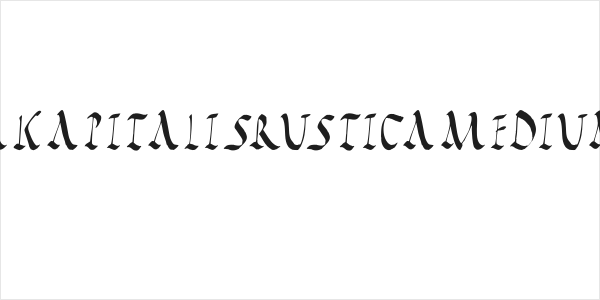 MKapitalisRusticaMedium Logo