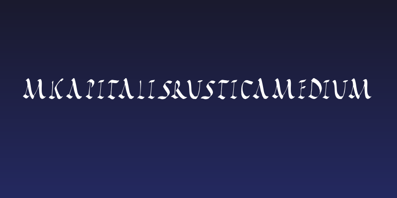 MKapitalisRusticaMedium Social Header
