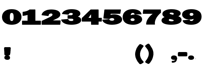 MKaputt-Expanded Font OTHER CHARS