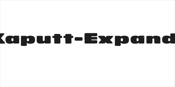 MKaputt-Expanded Logo