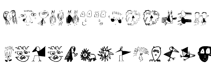 MKarlasBats Font LOWERCASE