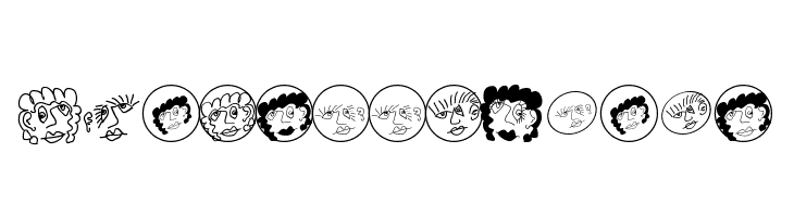 MKartoonHeads  لخطوط تنزيل