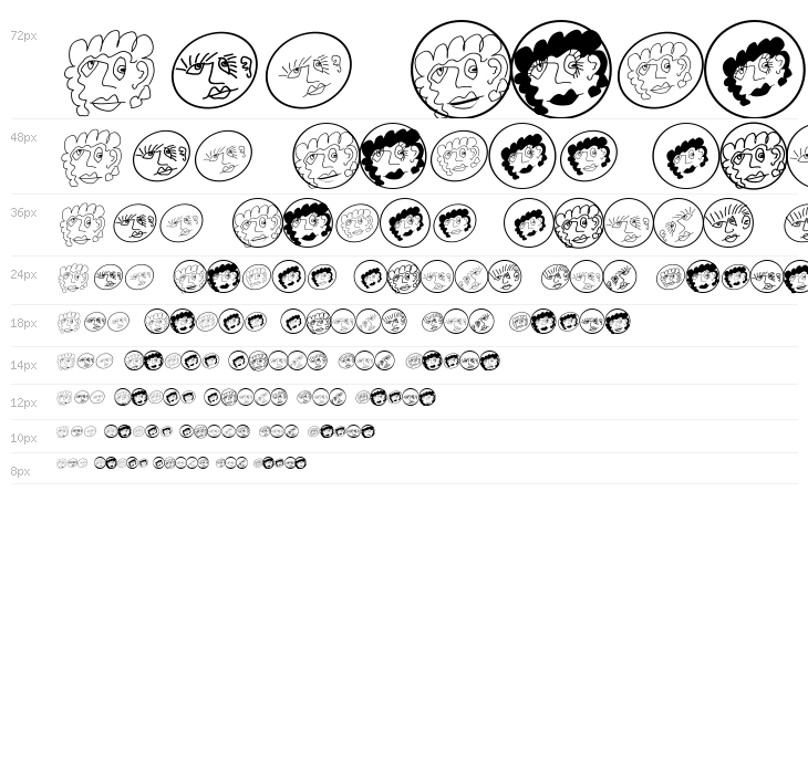 MKartoonHeads Waterfall