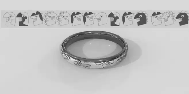 MKartoonKoepfe Fonte examples
