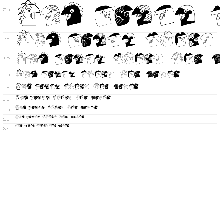 MKartoonKoepfe Waterfall