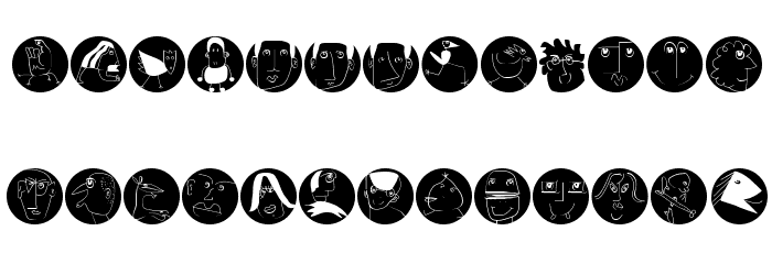 MKartoonsB Font LOWERCASE