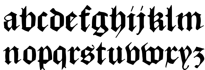 MKaslonTextura Font LOWERCASE