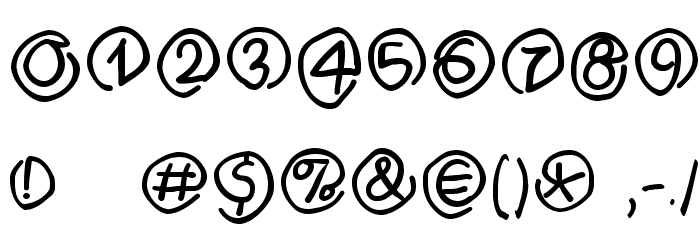 MKlammerAffen-Medium Font OTHER CHARS