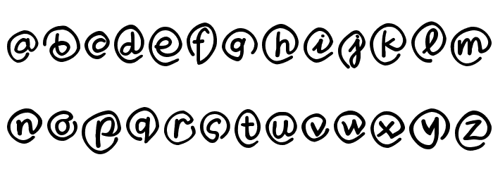 MKlammerAffen-Medium Font LOWERCASE