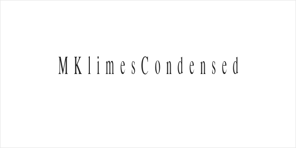 MKlimesCondensed Logo