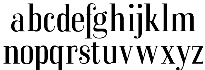 MKorsair Font LOWERCASE