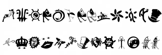 MKreatures خط أحرف صغيرة