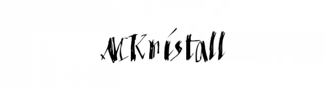 MKristall  フリーフォントのダウンロード