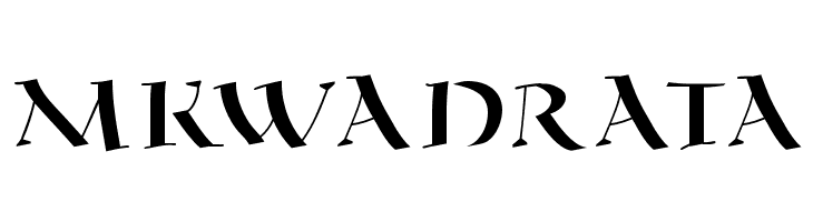 MKwadrata  Frei Schriftart Herunterladen