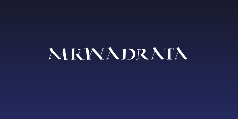 MKwadrata Social Header