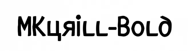 MKyrill-Bold  Fuentes Gratis Descargar