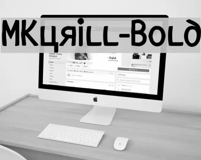 MKyrill-Bold Font examples