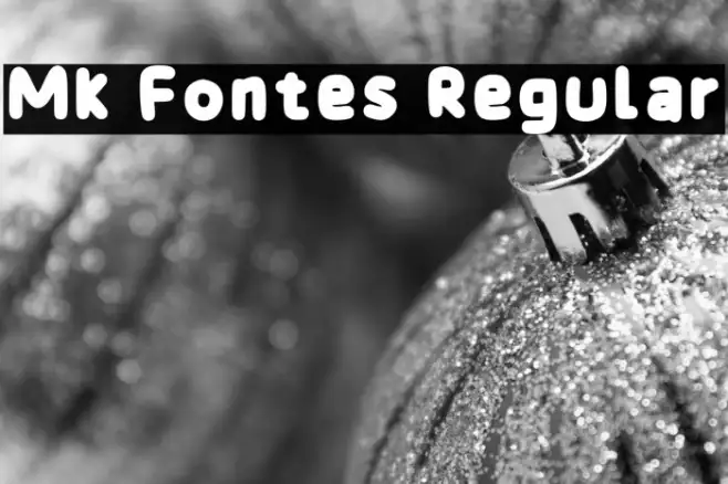 Mk Fontes Regular Example 1