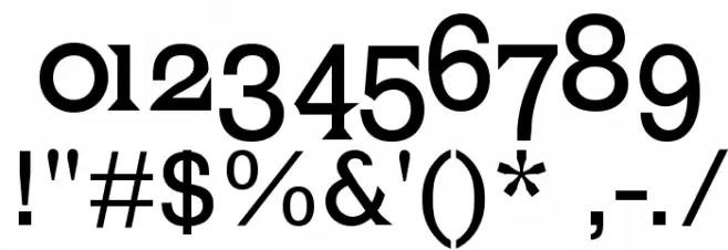 MkLatinoPlain Font OTHER CHARS