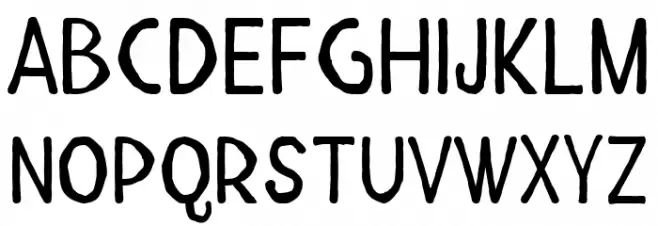 Mkhedruli Grunge Regular 字体 大写