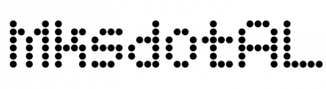 MksdotAL  font caratteri gratis