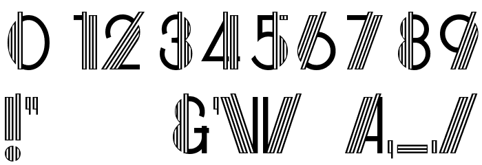ML Rainbow KK Font OTHER CHARS