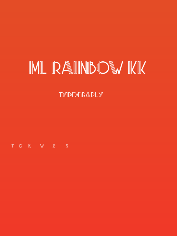 ML Rainbow KK Poster