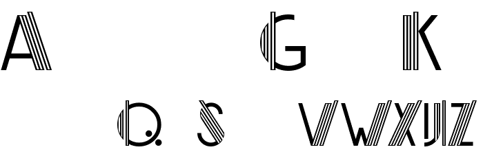 ML Rainbow KK Font LOWERCASE