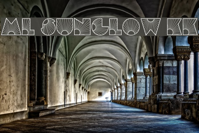 ML Sunglow KK Font examples