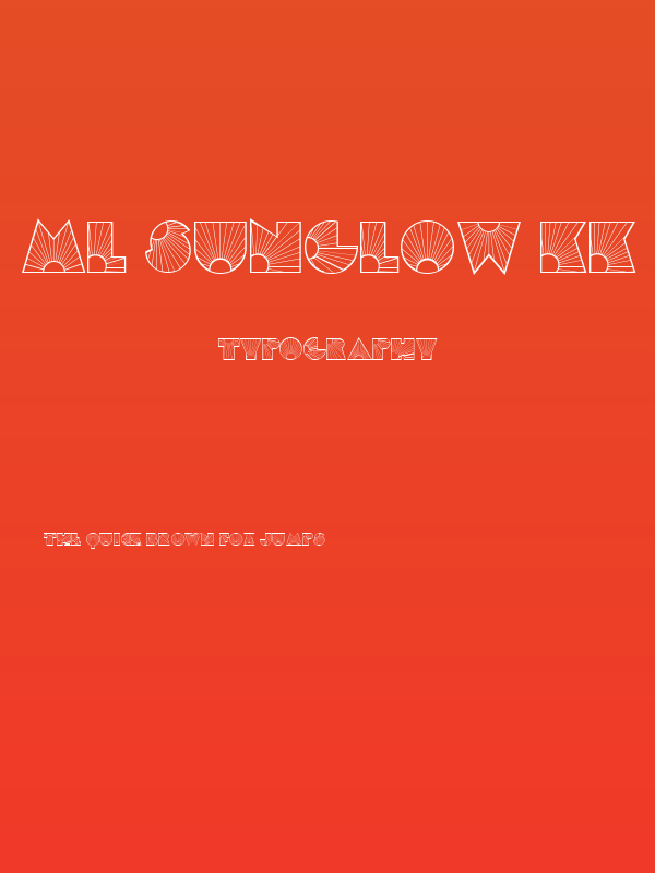 ML Sunglow KK Poster