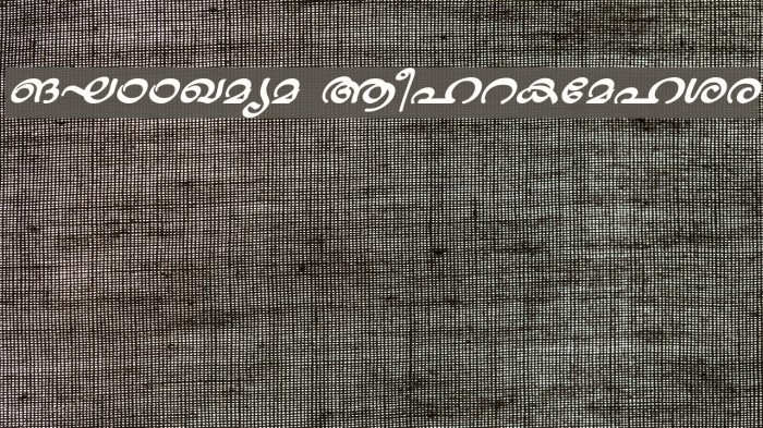 ML-TTJaya BoldItalic Font examples