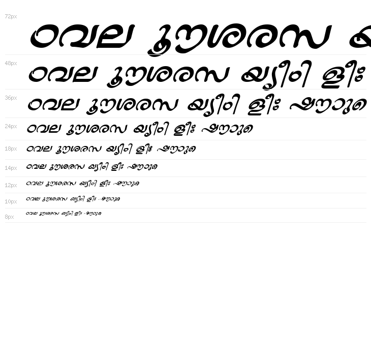 ML-TTJaya BoldItalic Waterfall