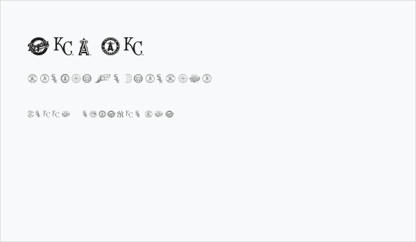 MLB AL Business Card