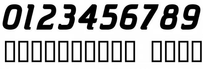 MLB Blue Jays Modern Font OTHER CHARS